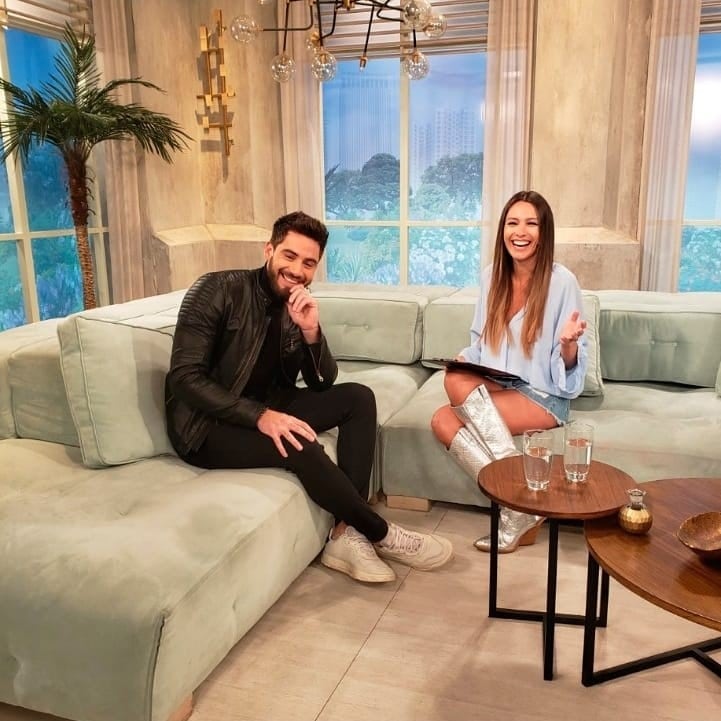 Pampita Ardohain entrevistó a Nico Occhiatto en Pampita Online (Foto: Instagram)