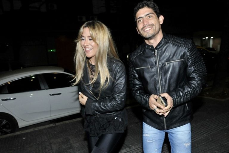 Jimena Barón junto a Rodrigo Romero.