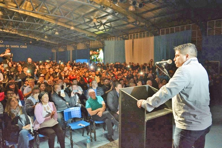 lanzamiento a gobernador de Claudio Vidal