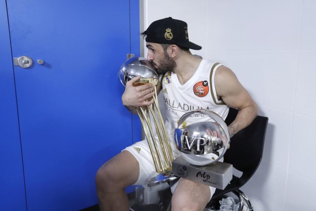 Histórico: Campazzo se convirtió en el primer jugador en encadenar tres trofeos MVP consecutivos