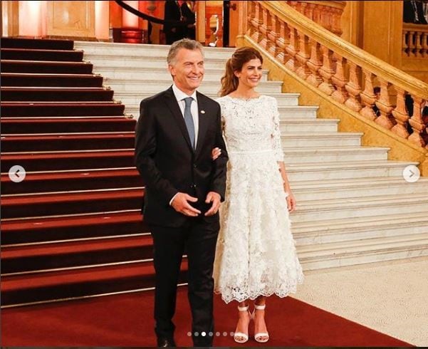 Los looks de Juliana Awada para los eventos del G20