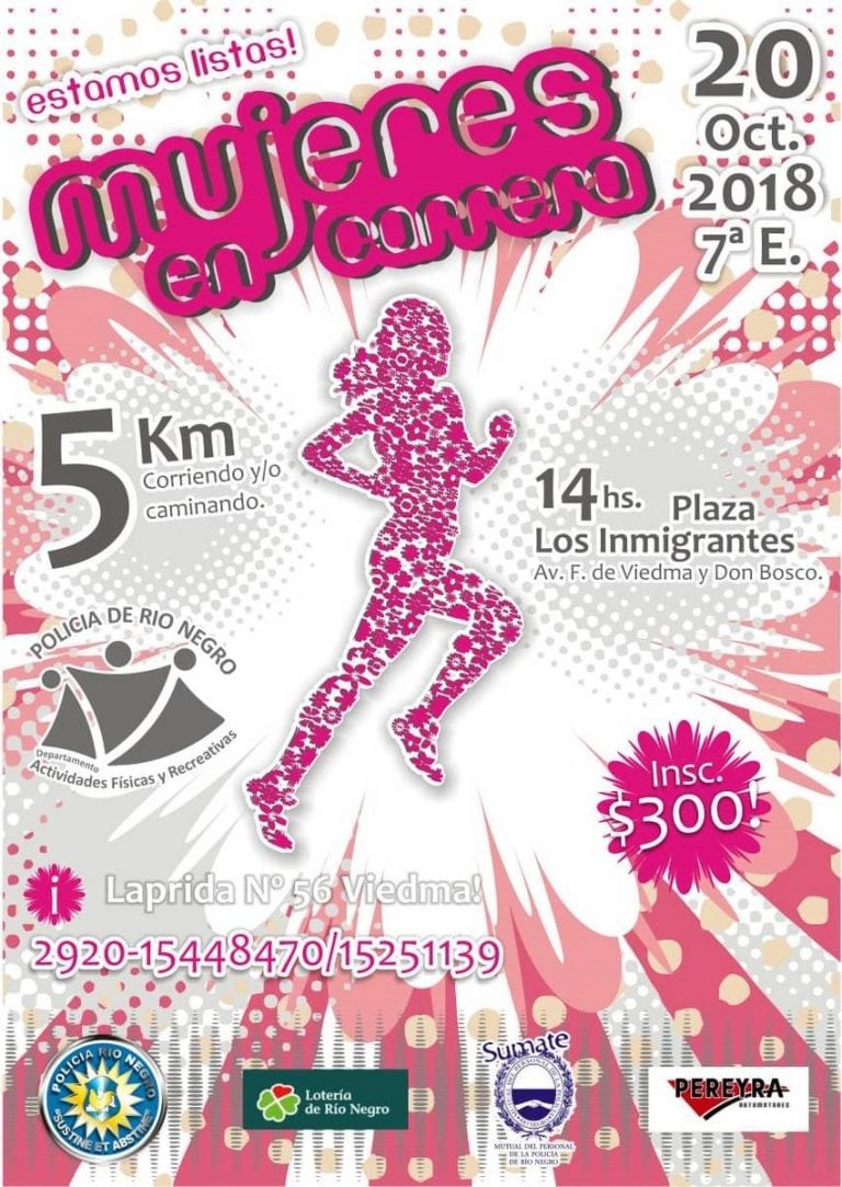 Se viene la 7ª edición de “Mujeres en Carrera”