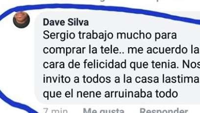 Los comentarios del tío del bebé asesinado fueron repudiados en las redes sociales.