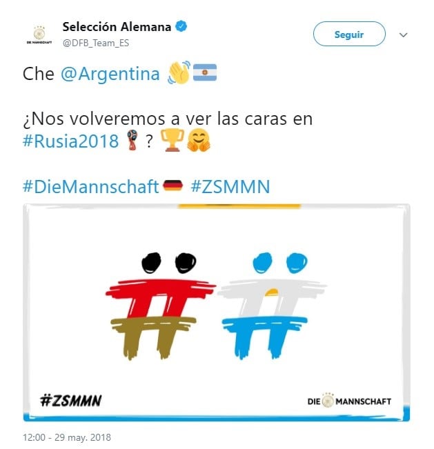 Alemania se burla de Argentina