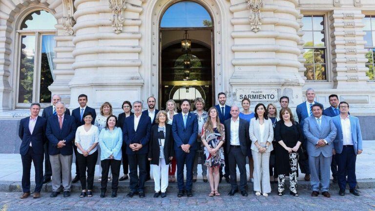 Los ministros de Educación provinciales participaron del encuentro.