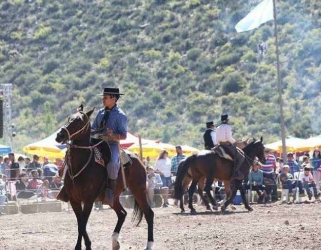 Fiesta  en Potrerillos.