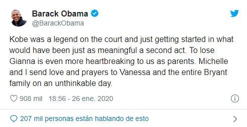 Obama sobre Bryant.