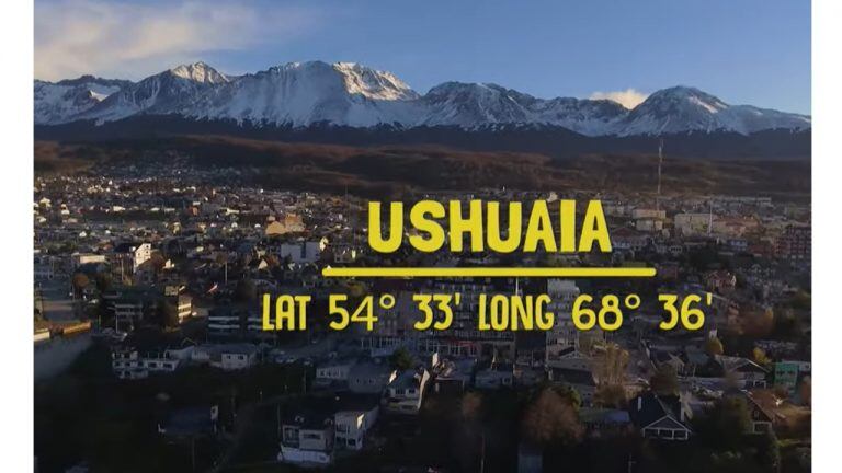 Desde la ciudad de Ushuaia hacia las naciones.