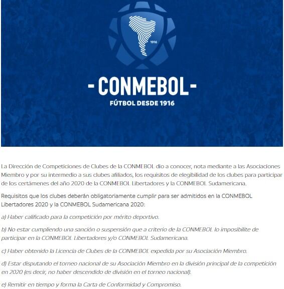 Vía: Twitter Conmebol (foto)