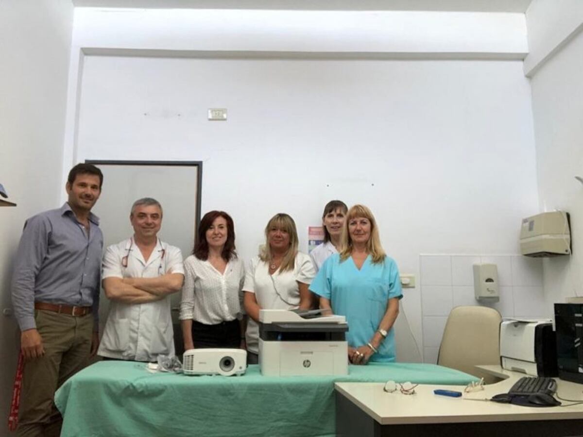 El Rotary Club realizó una donación al Hospital Pirovano