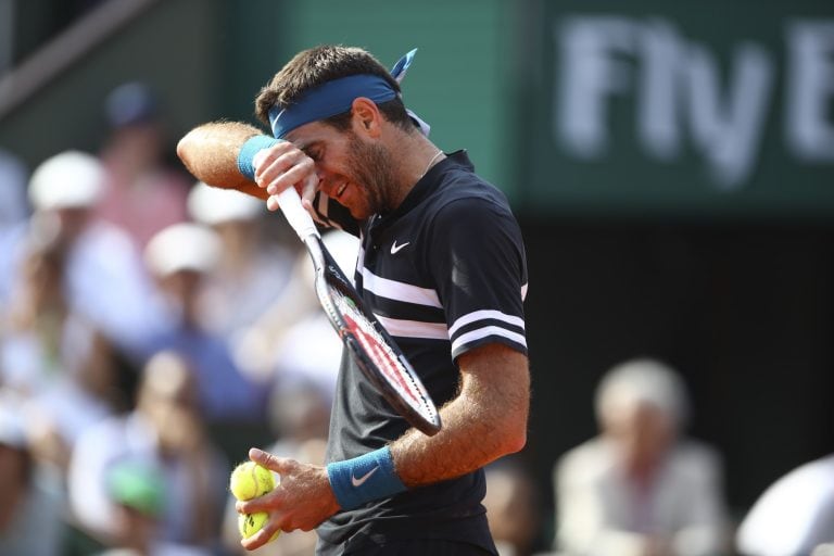 La emoción de Del Potro