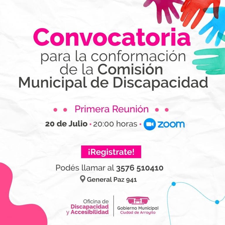 Comisión Municipal de Discapacidad en Arroyito