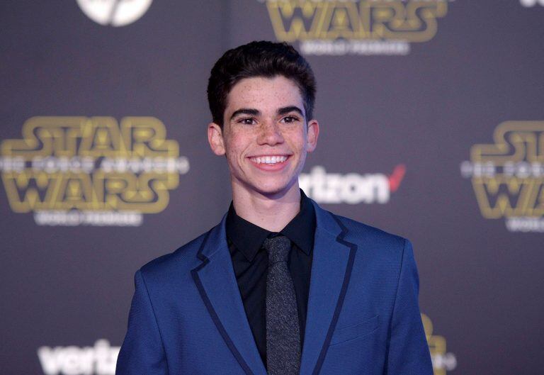 Cameron en el estreno de Star Wars. (REUTERS)