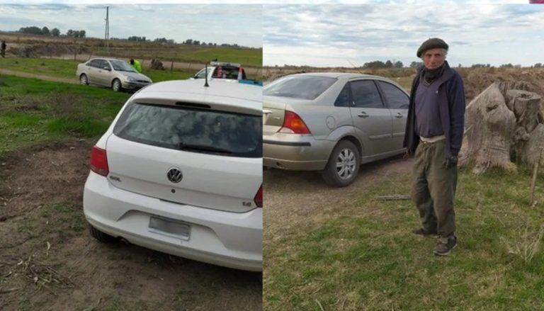 El hombre que abrió el camino clandestino en Bolívar. (Foto: infobis)