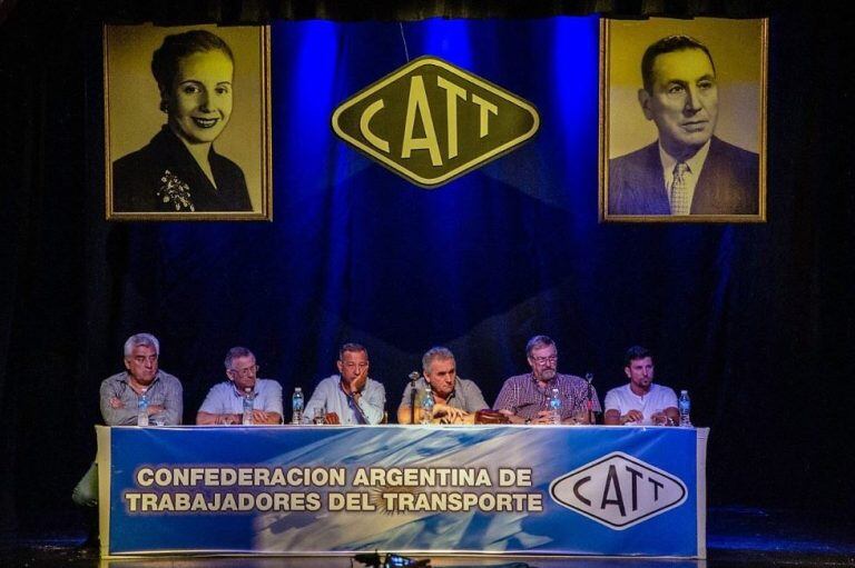 Confederación Argentina de Trabajadores del Transporte (CATT). (Archivo)