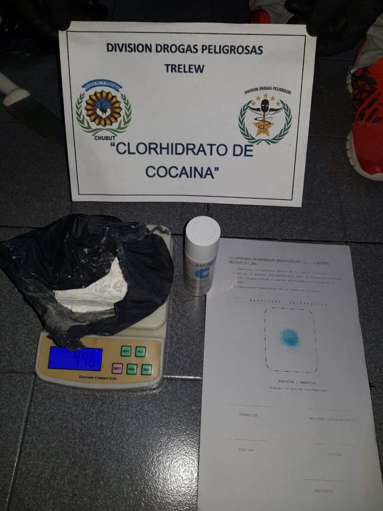 Secuestro de cocaína