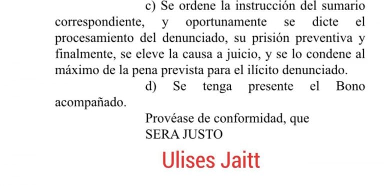 La denuncia de More Rial contra el chofer de su padre por abuso sexual. Foto: Twitter/ulisesjaitt