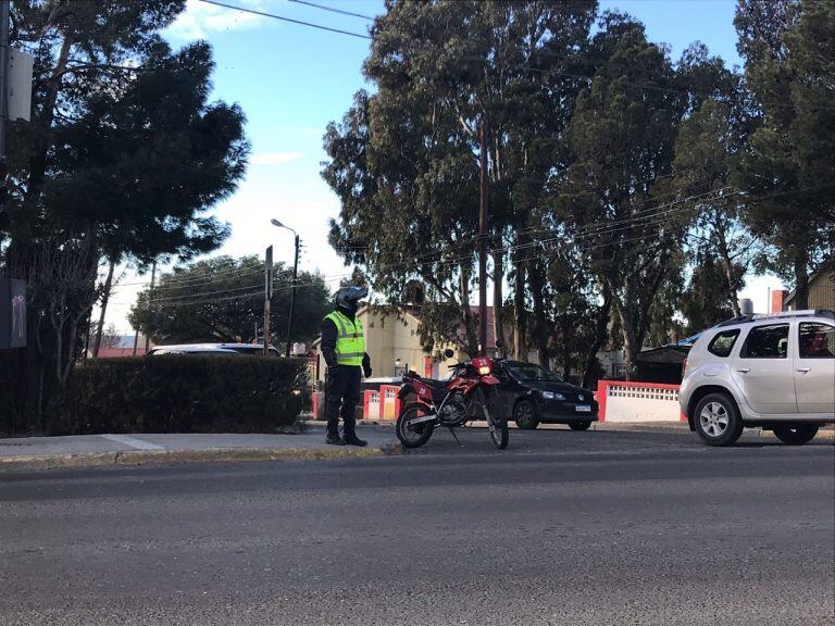 Para el traslado de los órganos se montó un operativo de tránsito.