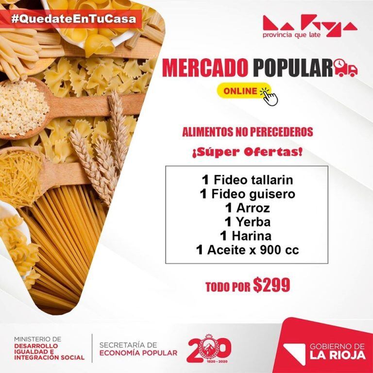 Ofertas del Mercado Popular - Secretaría de Economía Popular