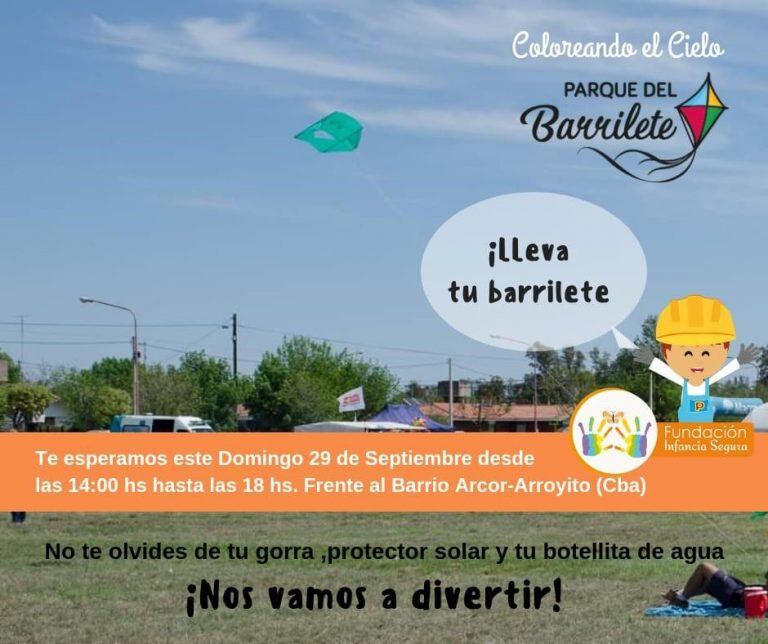 Barrileteada Infancia Segura Arroyito