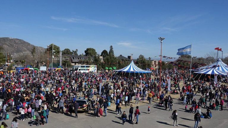 Festejos del día del Niño en Carlos Paz