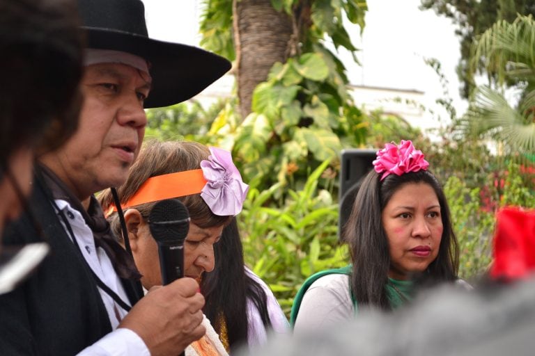 Celebración de agradecimiento a la pachamama en Libertador General San Martín #VivoEnJujuy