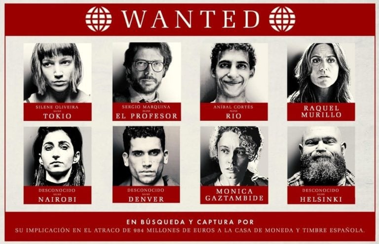 Nuevas imágenes de "La Casa de Papel 3". Instagram/netflixlat