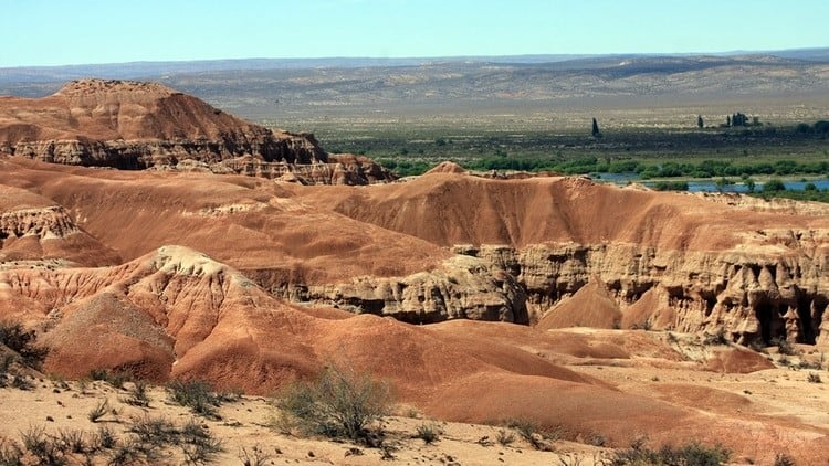 Allí, en Bajada Colorada, fue dónde se produjo el descubrimiento.