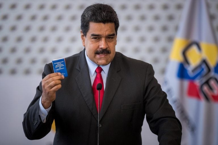 Nicolás Maduro, presidente de Venezuela