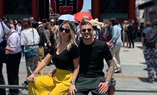 Mauro Icardi y Wanda Nara (Instagram/@mauroicardi)