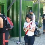 Hinchas de River pugnando por una entrada para la final de Copa Argentina en Córdoba.