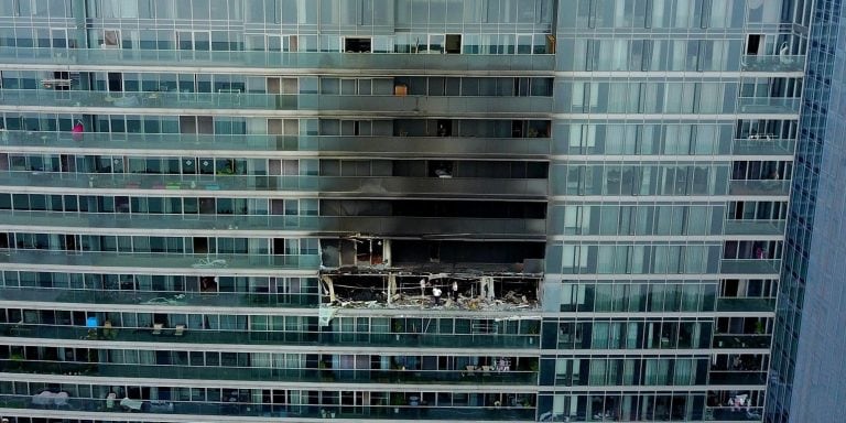 El edificio tenía varias fallas de seguridad.