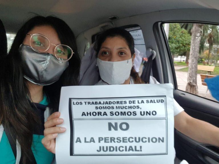 Profesionales de Jujuy adhirieron a los reclamos del sector a nivel nacional.