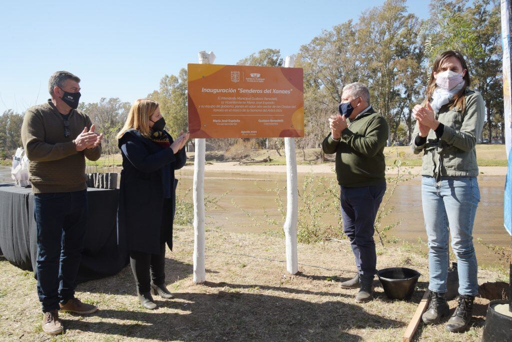 Los Senderos del Xanaes se inauguraron en Arroyito