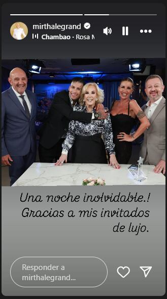 El regreso de Mirtha Legrand con su programa