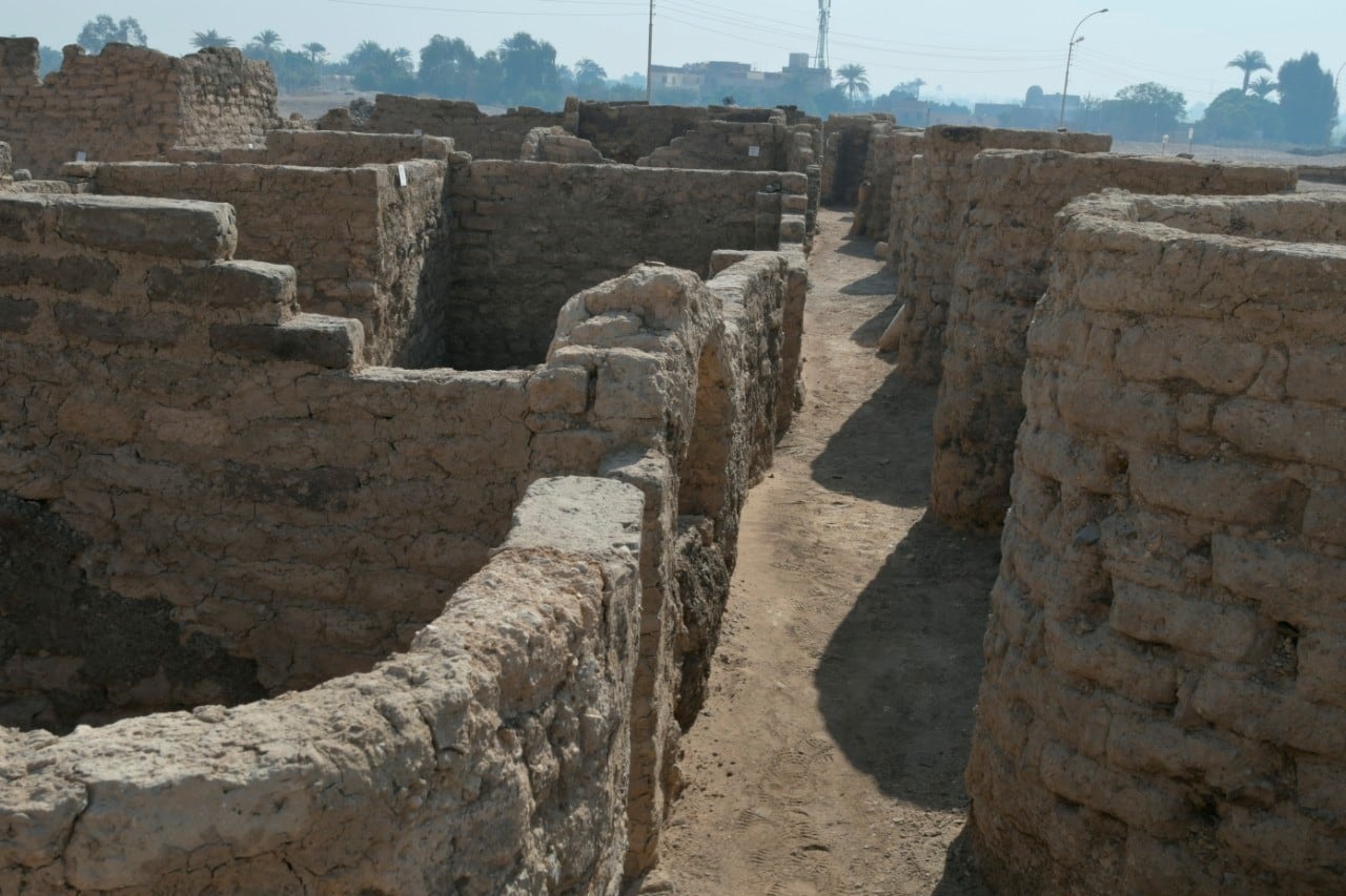 "Ciudad dorada perdida" en Luxor, Egipto. (Foto: EFE/EPA/ Zahi Hawass Center For Egyptology)