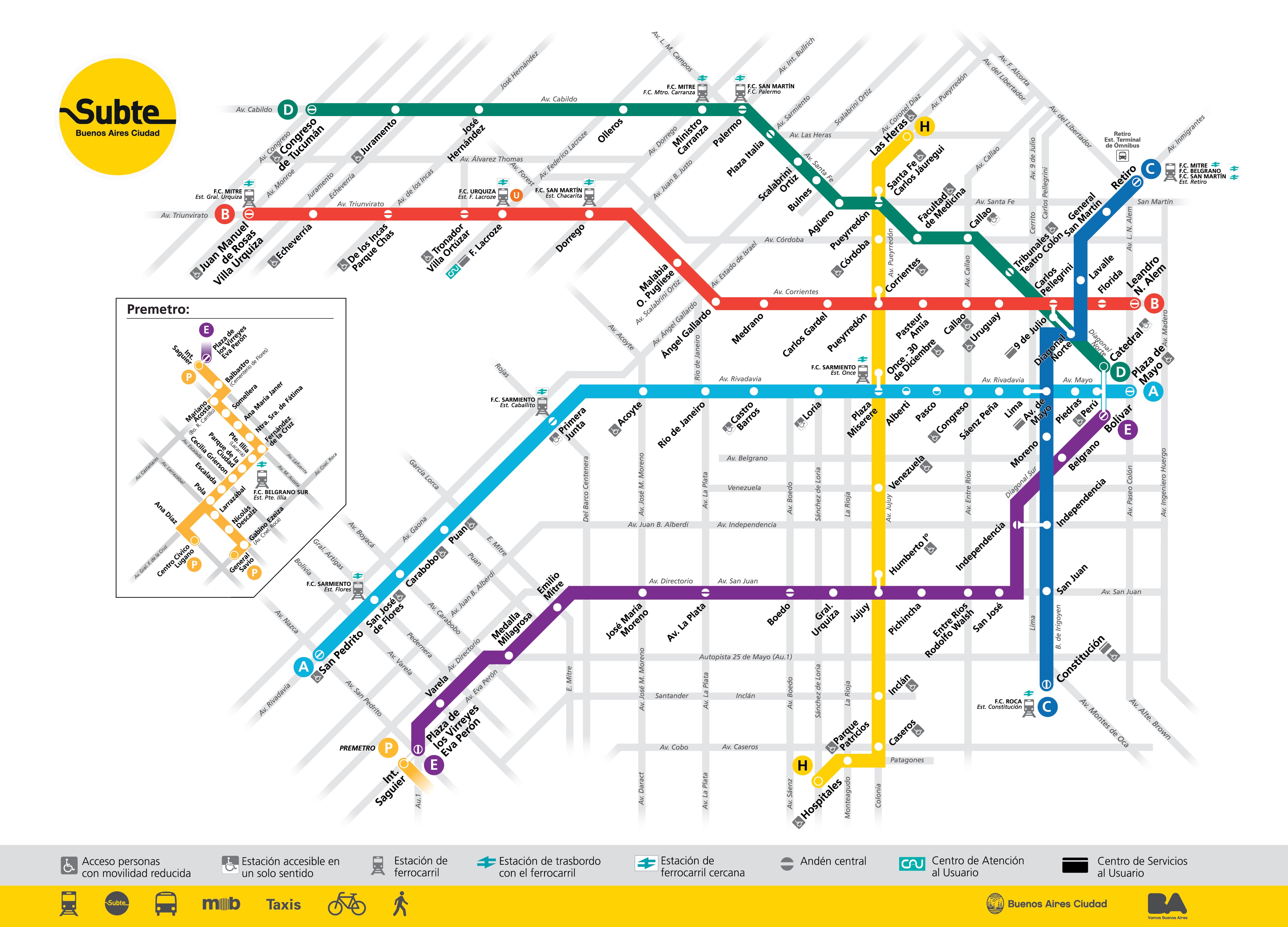 Plan estratégico y técnico para la expansión de la Red de Subtes.