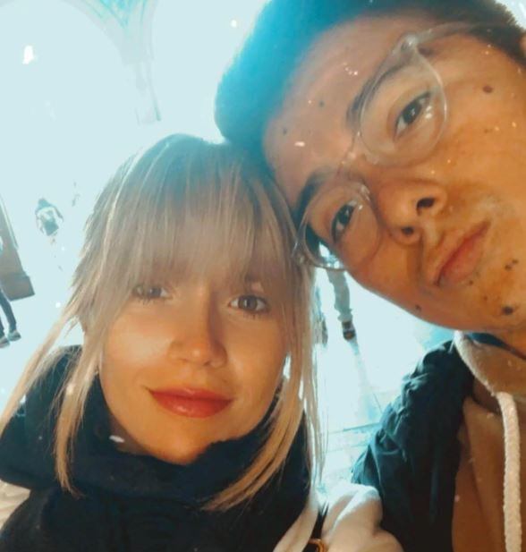 Laurita y su amigo Jonatan (Foto: Instagram)