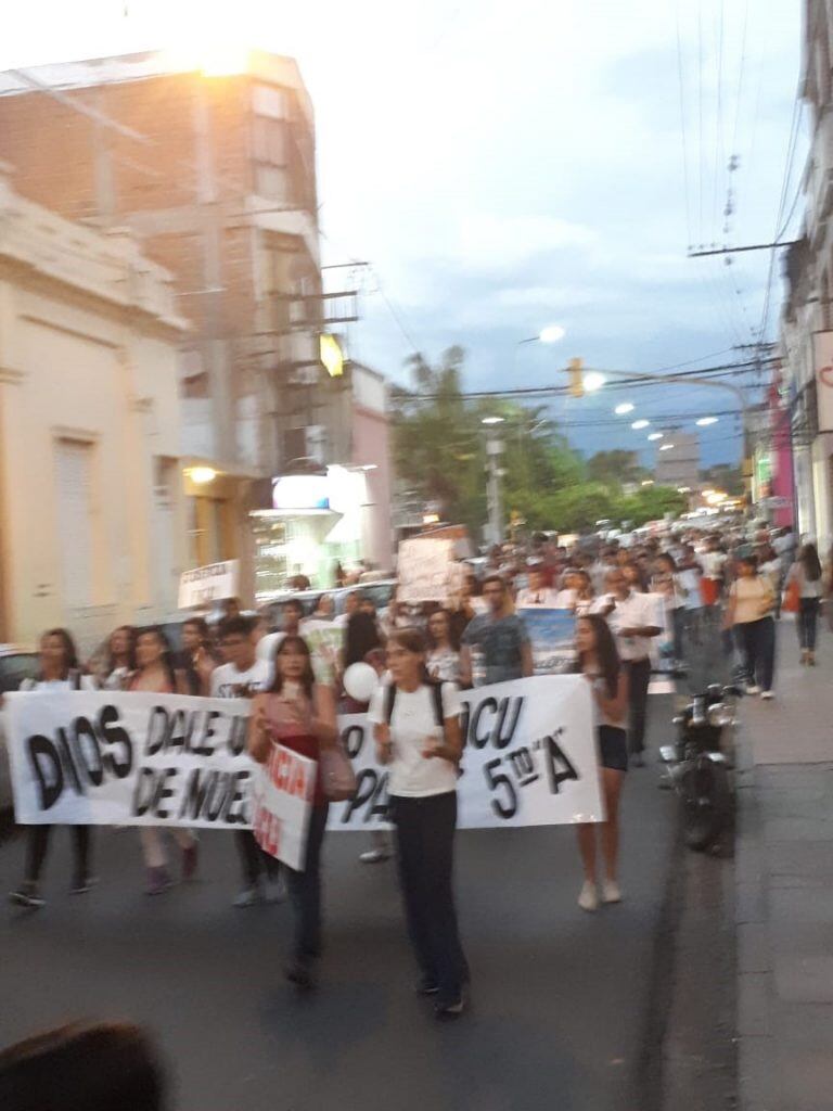 Amigos y compañeros de Facundo