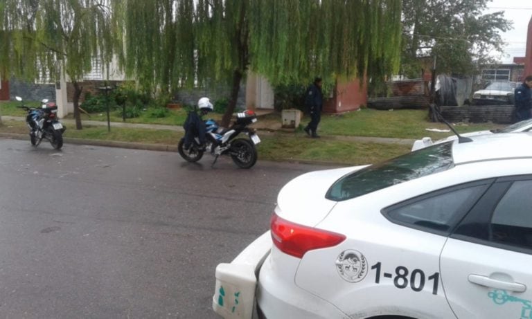 El hombre fue detenido en una vivienda del barrio La Ribera en Villa Mercedes.