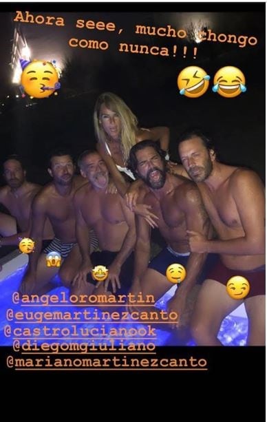 Sabrina Rojas confirmó su reconciliación con Luciano Castro con una foto en el jacuzzi