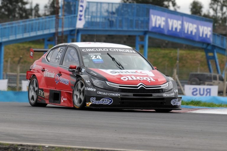 Matías Cravero, con el C4 Lounge del Citroën Total Racing Team PSG. El de Colazo había sido segundo en el Sprint y en la final llegó sexto.