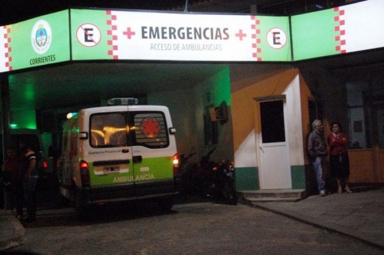 En la medianoche del sábado un hombre recibió un balazo y se encuentra internado en el Hospital Escuela.