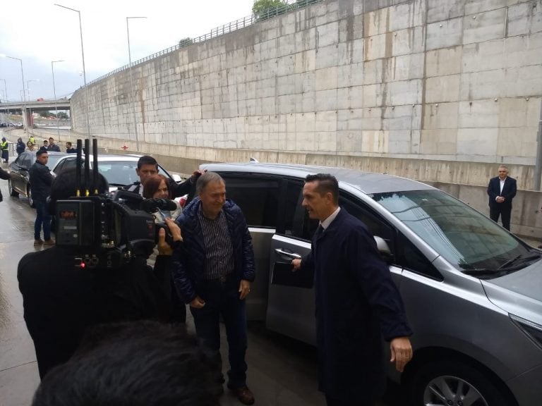 Schiaretti en la inauguración del nuevo tramo de la avenida Circunvalación por el túnel Rubén Américo Martí.