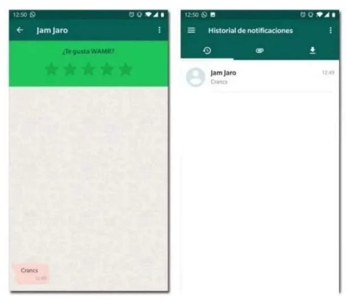 La aplicación que permite ver los mensajes eliminados de WhastApp