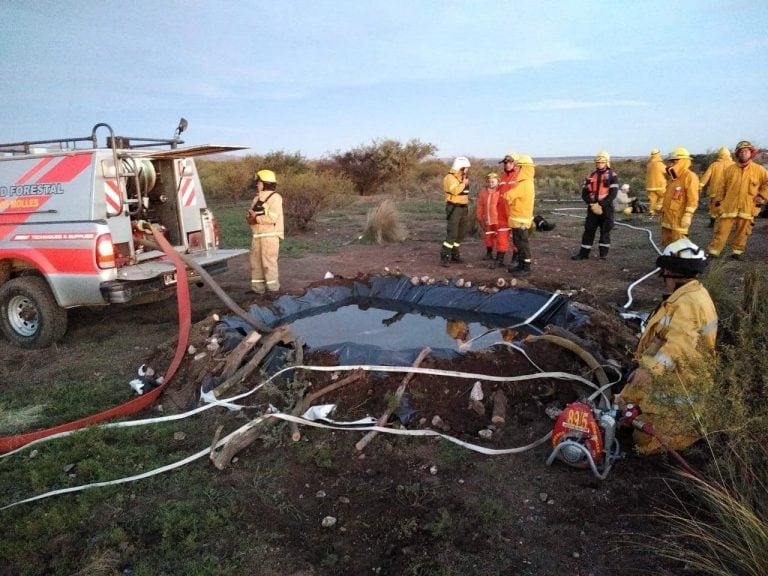 Capacitación Bomberos Voluntarios en San Luis