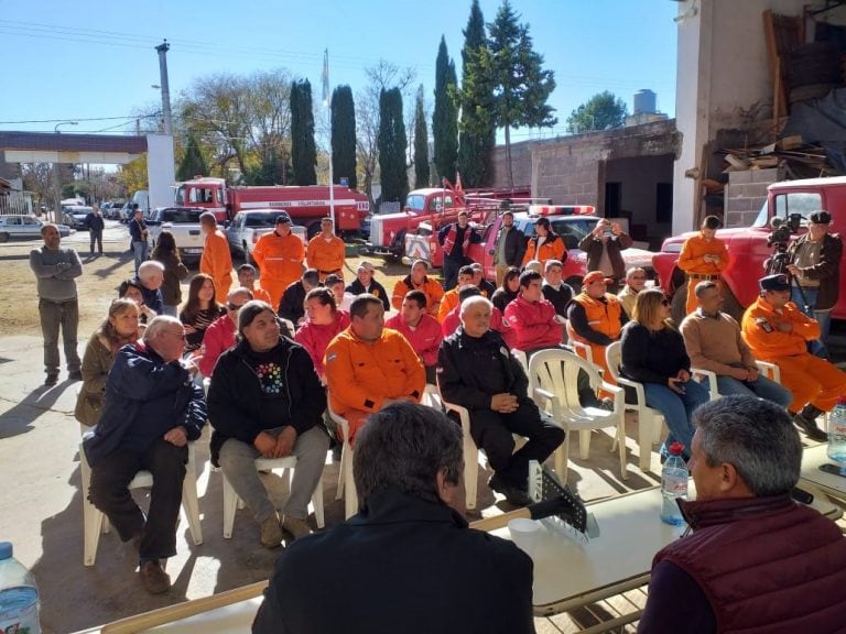 Bomberos de Mina Clavero