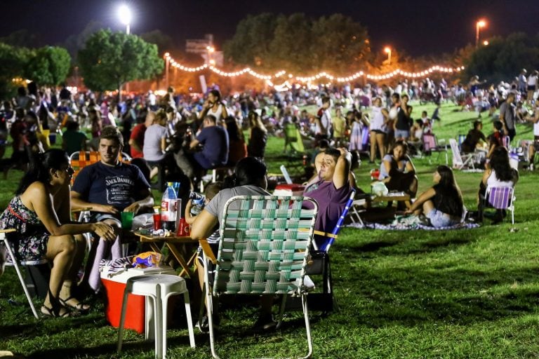 Nuevo picnic nocturno en el Parque Urquiza