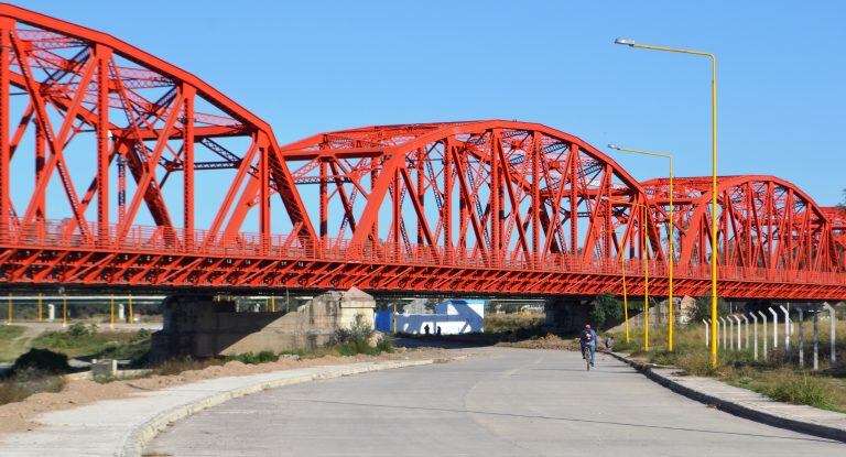 Así luce el puente carretero actualmente.