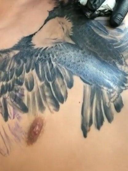 Cristian Pavón se realizó un impactante tatuaje a pocos días de jugar el Boca-River por la final de la Copa Libertadores.